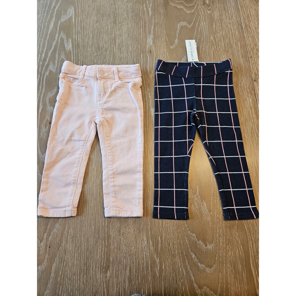 Janie and jack baby girl pants set 18-24 mos